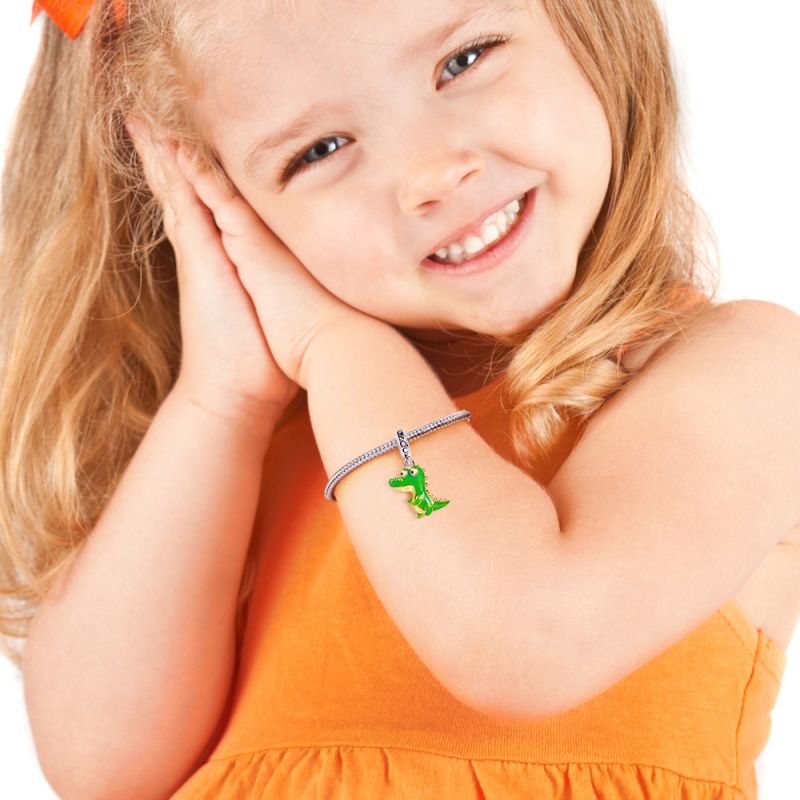 Charm Colgante Caiman Verde