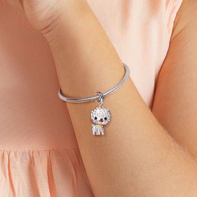 Charm Colgante Cachorro de Bichón