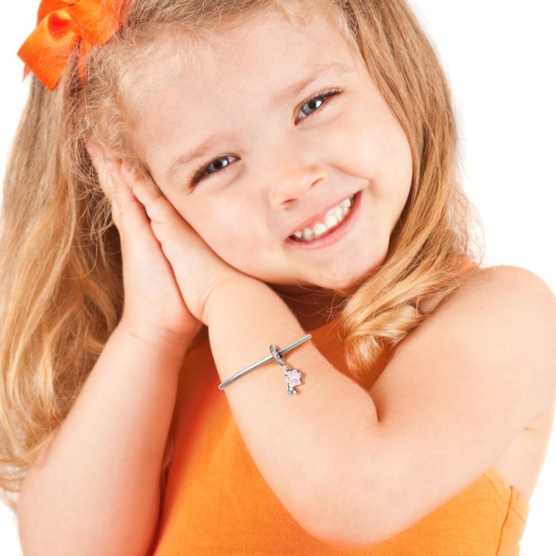 Charm Colgante Pata y Hueso