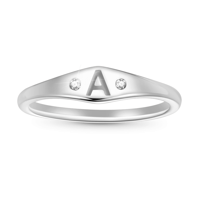 Anillo Letra Simple