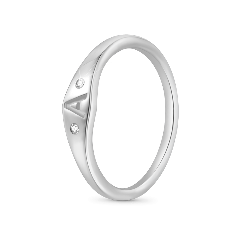 Anillo Letra Simple