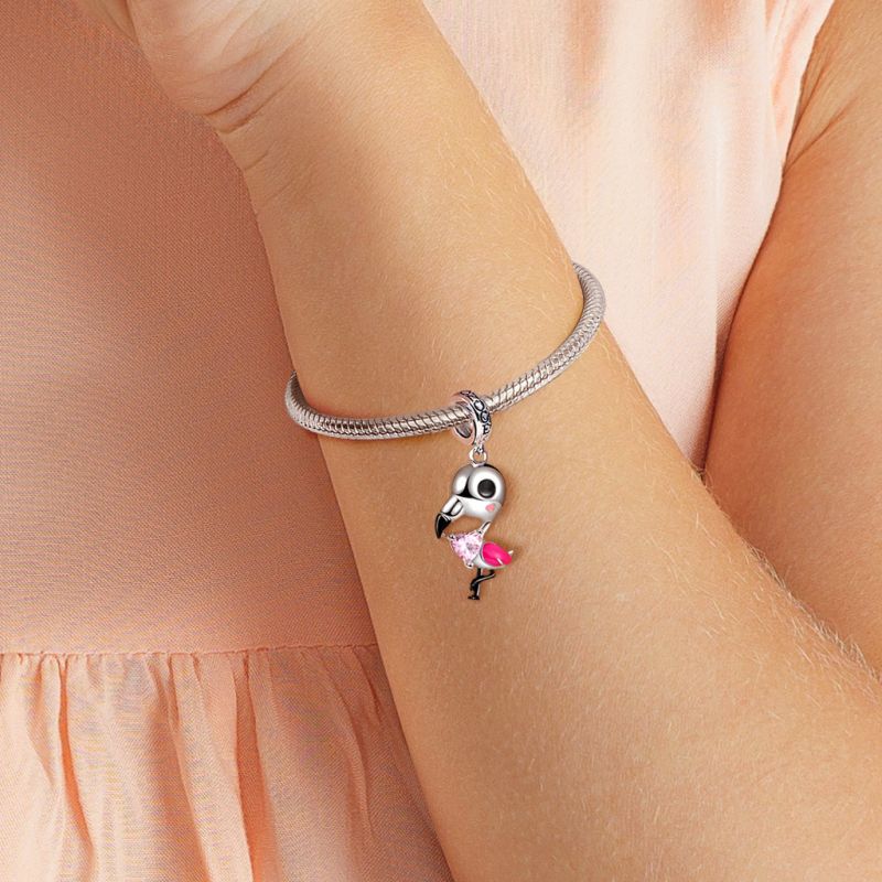 Charm Colgante Flamingo