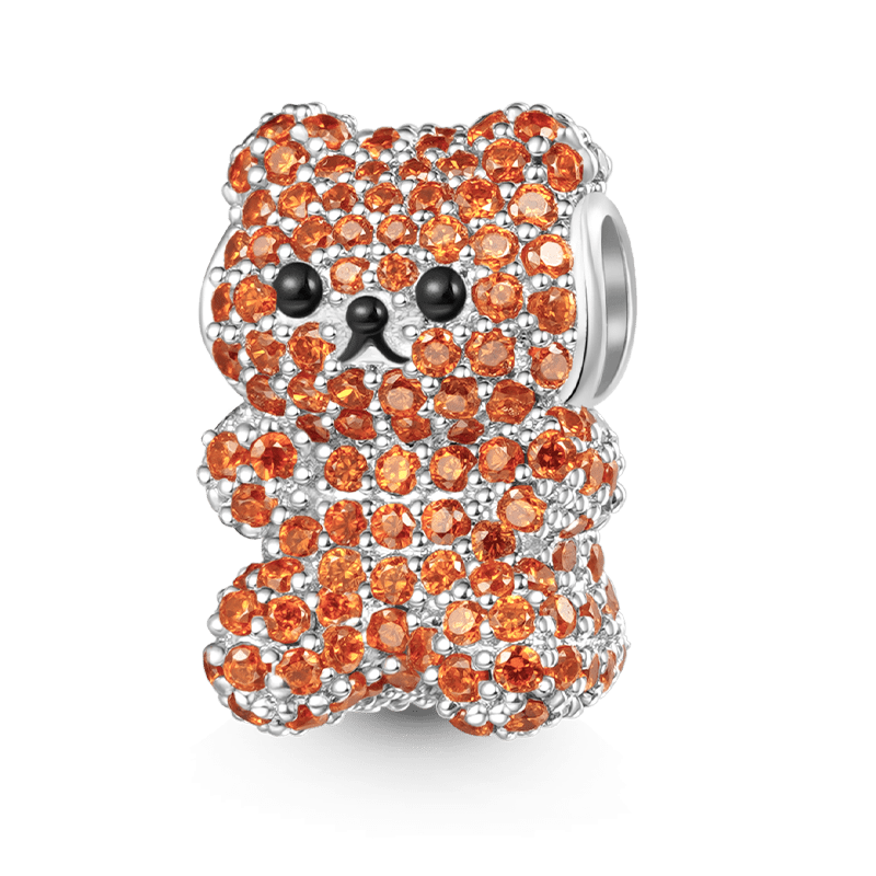 Colgante Oso Naranja
