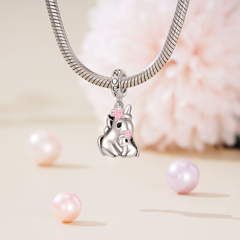 Colgante de Unicornio Y Bebé