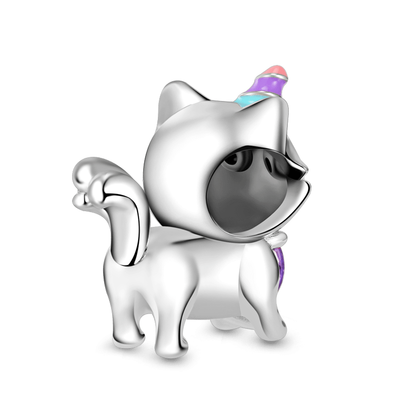 Dije de unicornio para gato