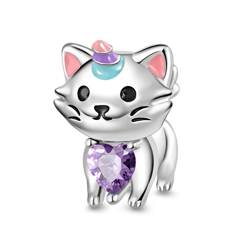 Dije de unicornio para gato