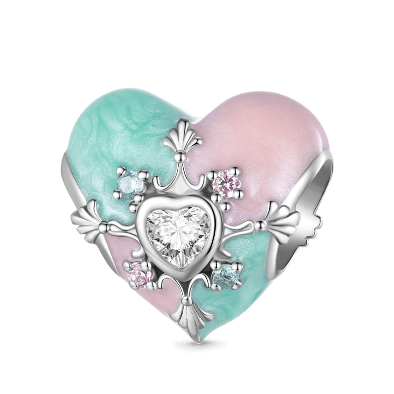 Colgante Cruz de Pascua Corazón