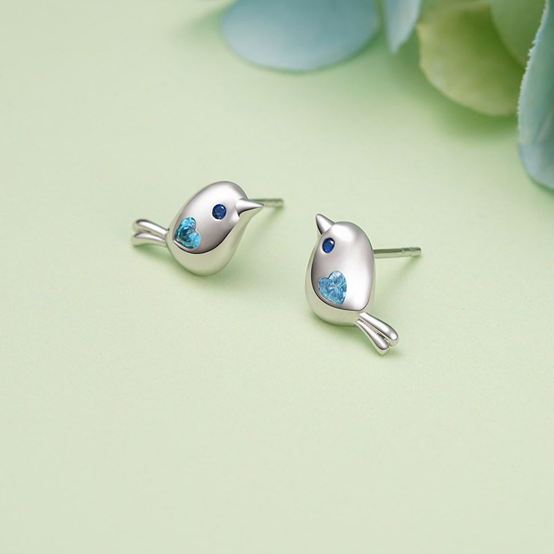 Pendientes Pájaro