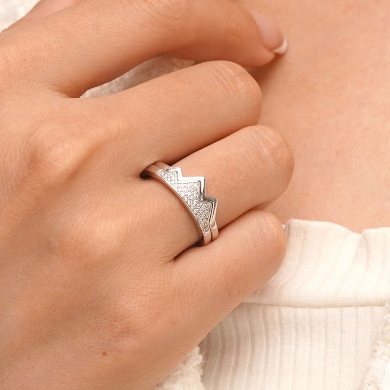 Anillo Apilable Montaña