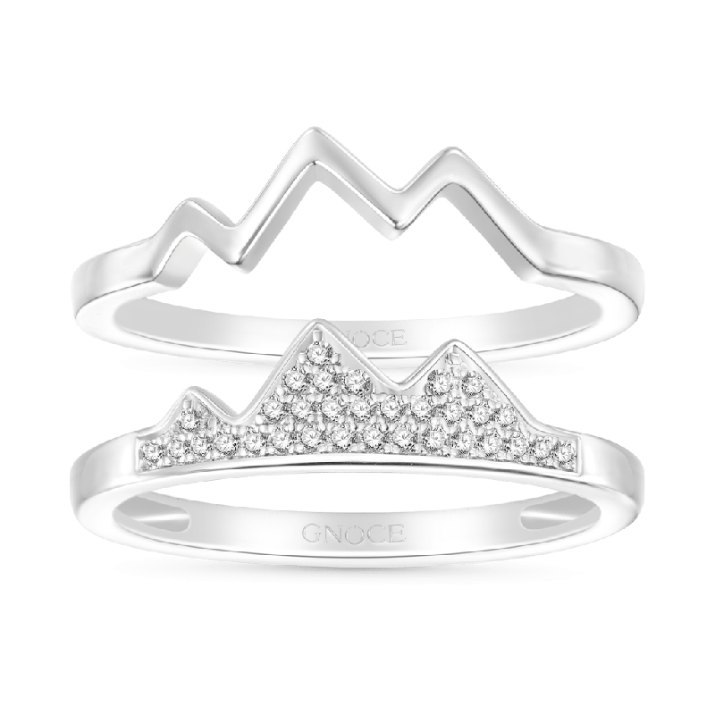 Anillo Apilable Montaña