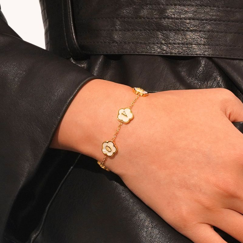 Pulsera Ajustable Flores AMOR