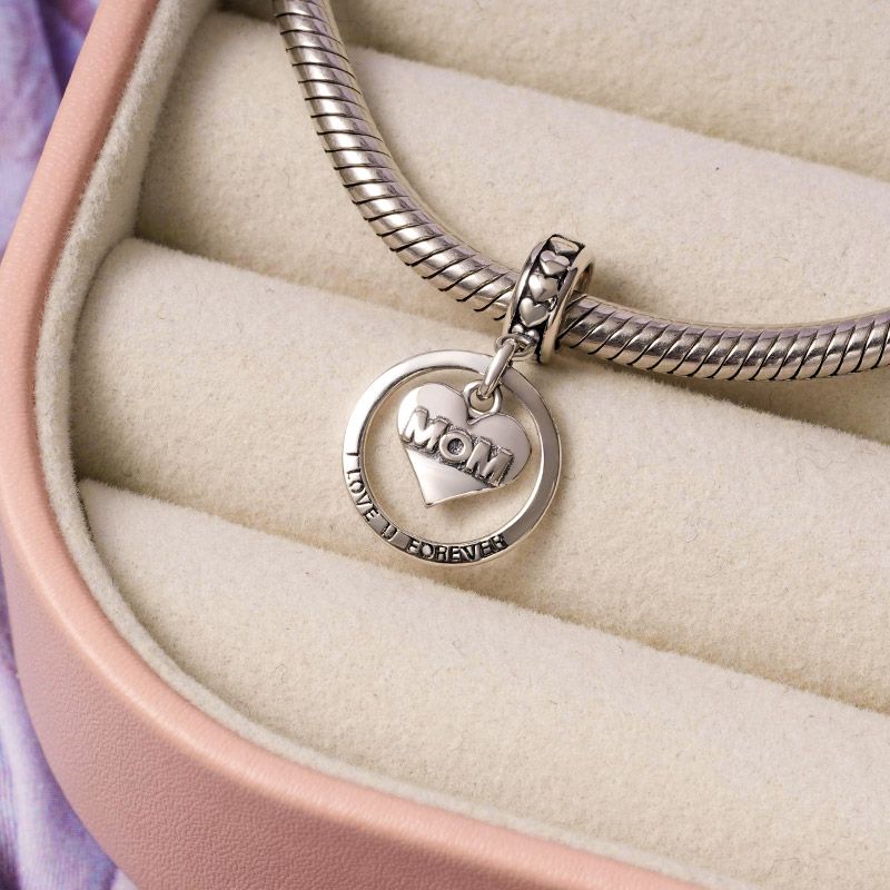 Charm Colgante Mamá, te quiero para siempre