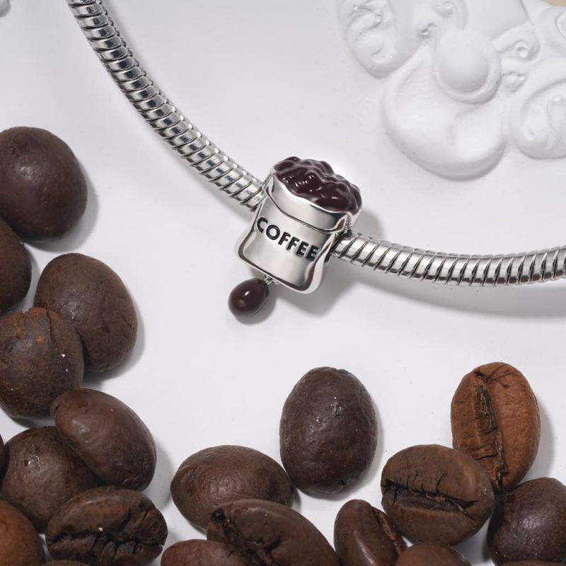 Colgante Grano de Café Embolsado