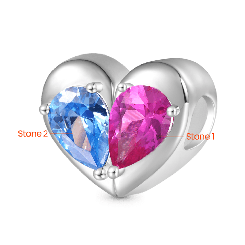 Colgante Corazón Dividido Grabable