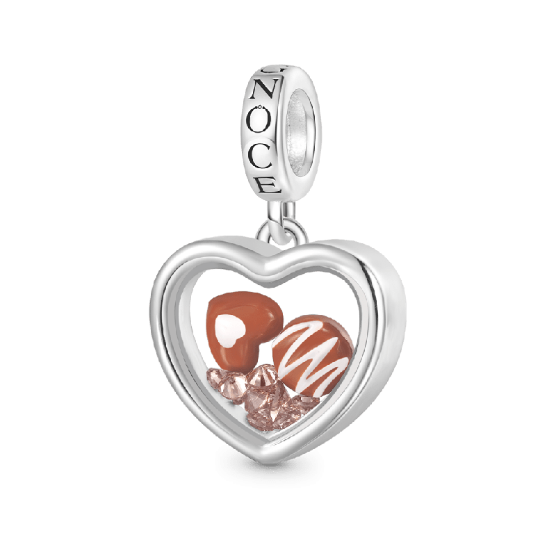 Colgante Corazón de Chocolate