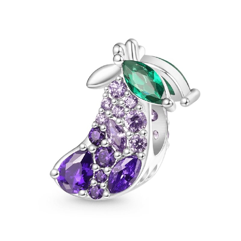 Charm Berenjena Morada