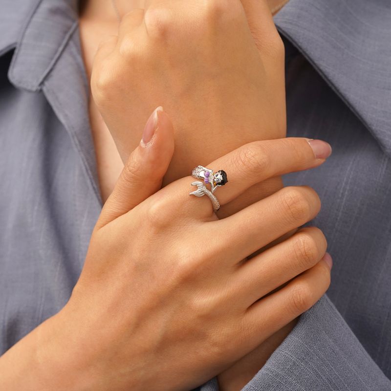 Anillo Abierto Sirena Betty Boop