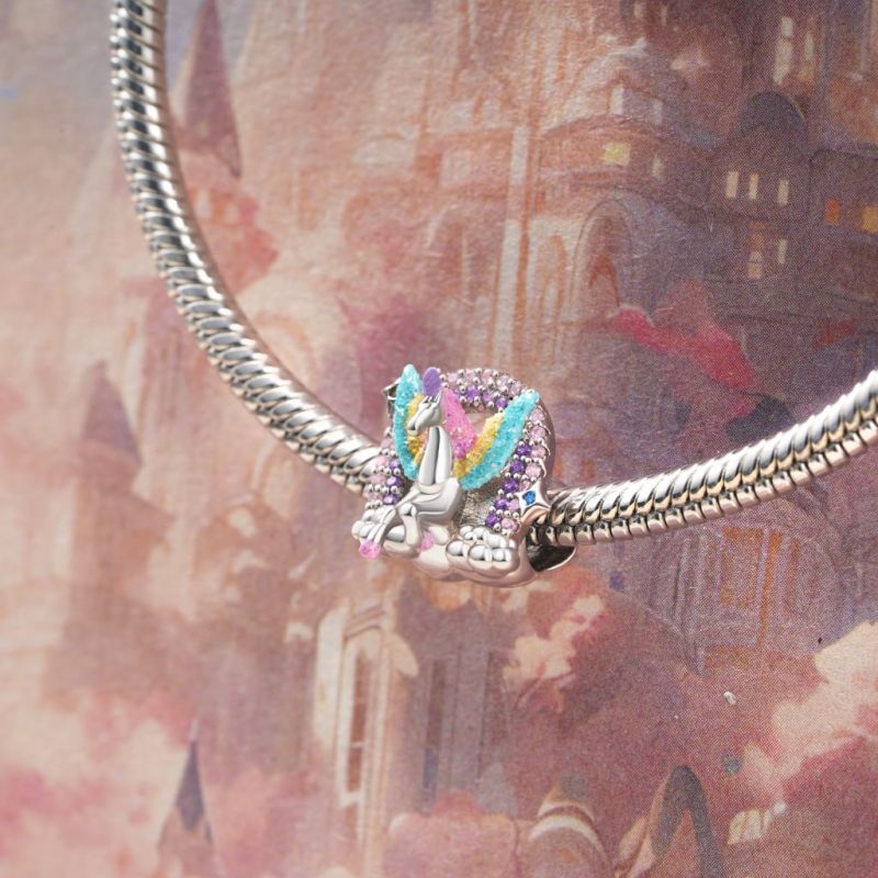 Charm Pegaso Arco Iris