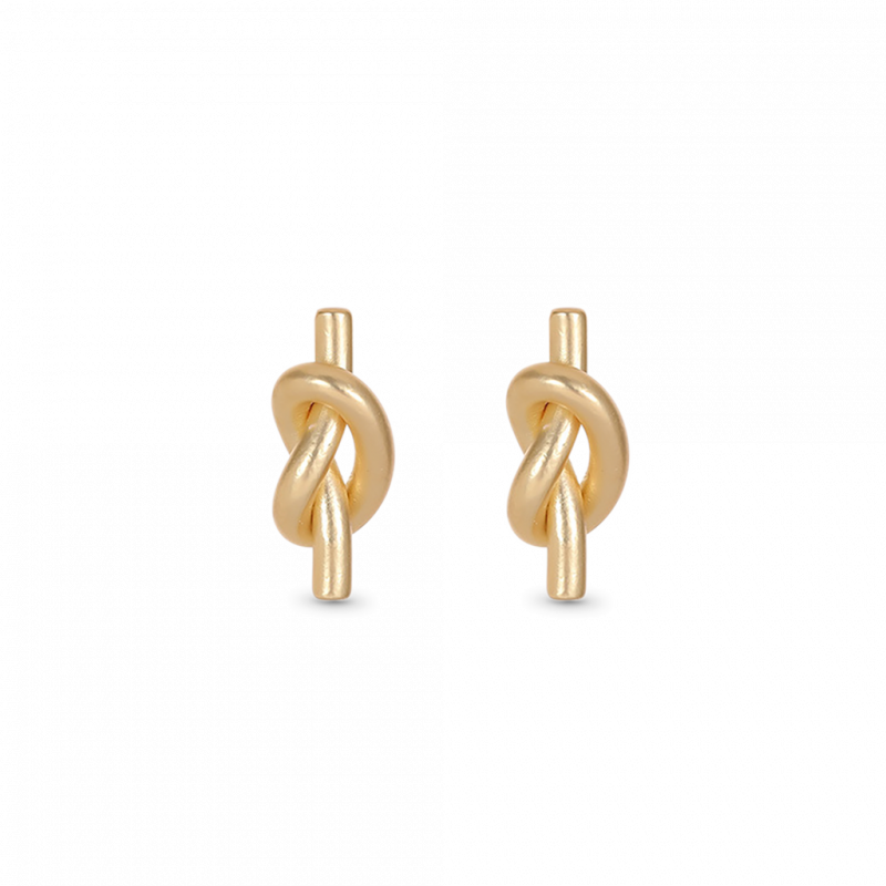 Clips de Oreja Nudo Cordón Torcido
