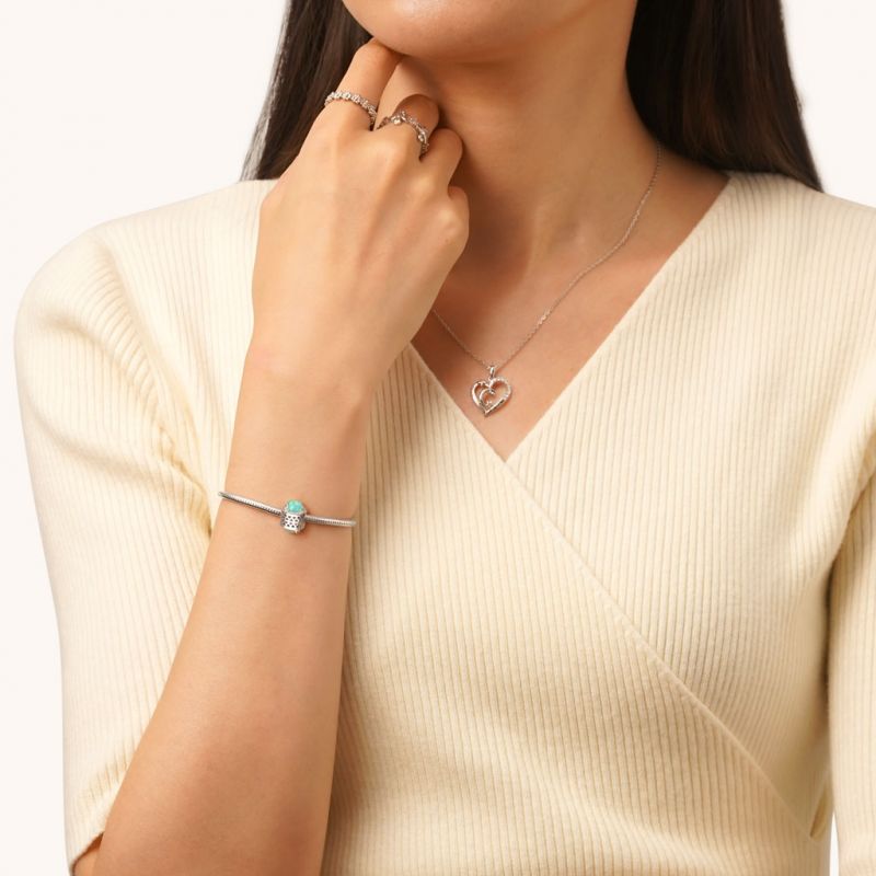 Charm Colgante Minimalista de Enredadera
