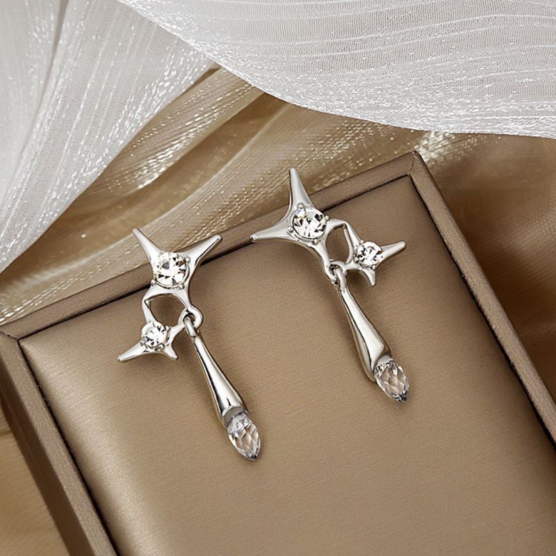 Clips de Oreja Estrella Brillante