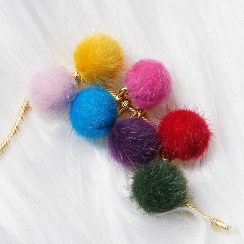 Colgante Bola de Peluche Pequeña
