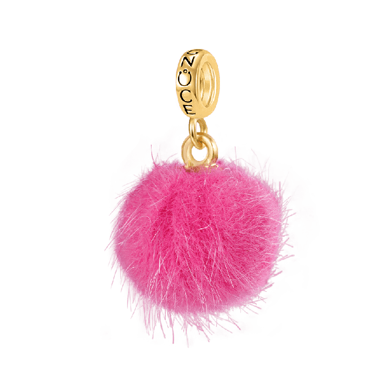 Colgante Bola de Peluche Pequeña