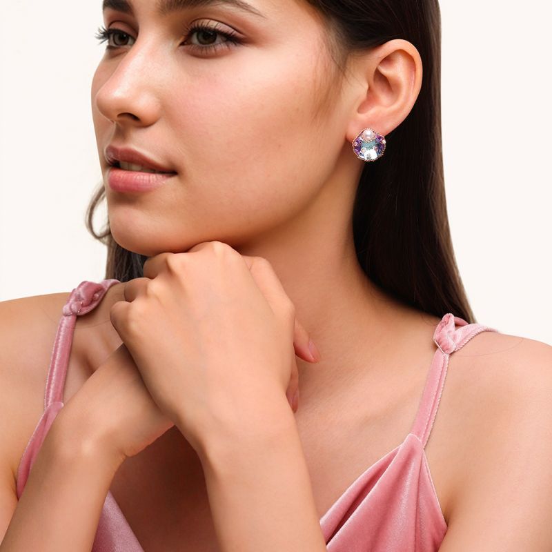 Pendientes Perla de Agua Dulce Concha