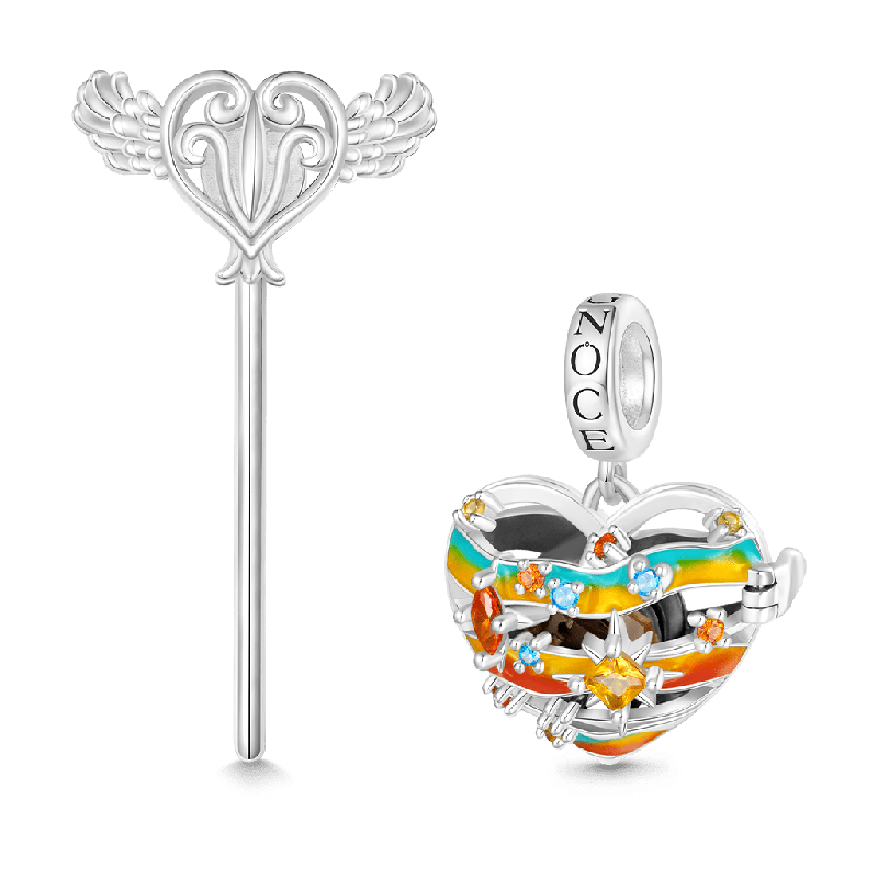 Colgante Corazón Júpiter Inalámbrico LED Brillante