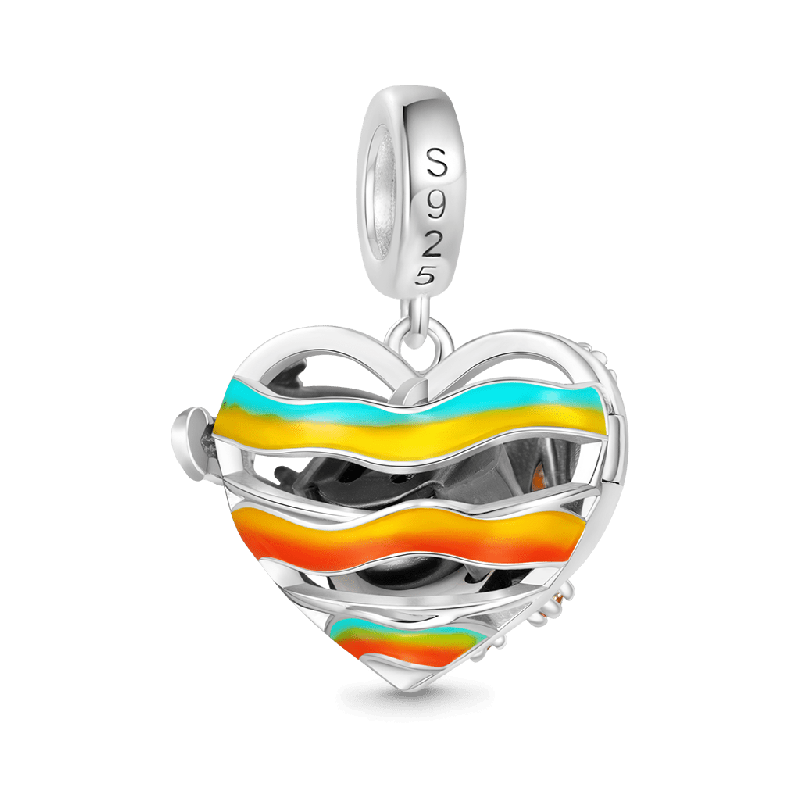 Colgante Corazón Júpiter Inalámbrico LED Brillante