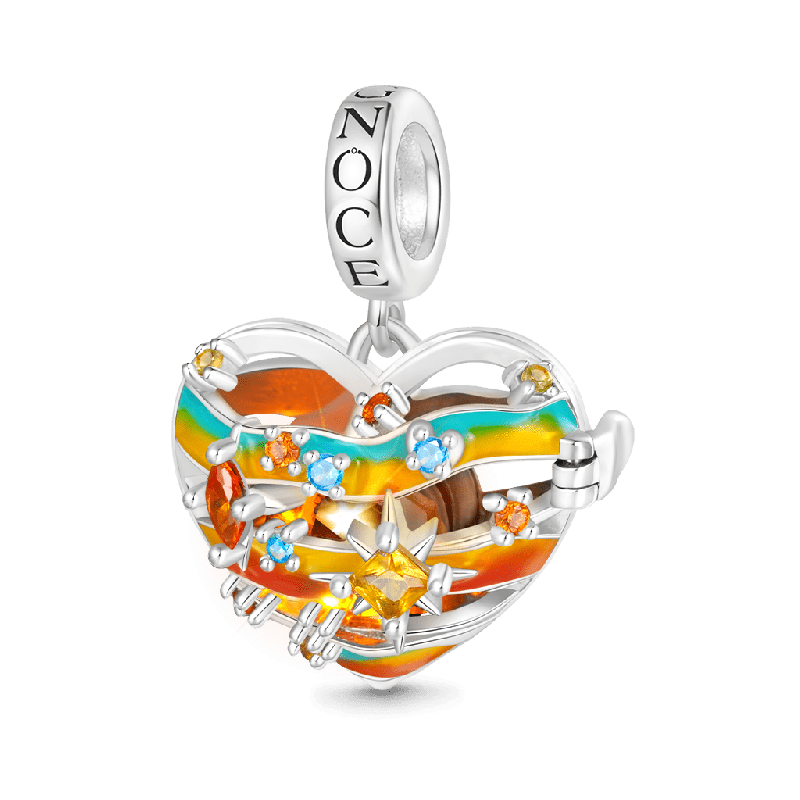 Colgante Corazón Júpiter Inalámbrico LED Brillante