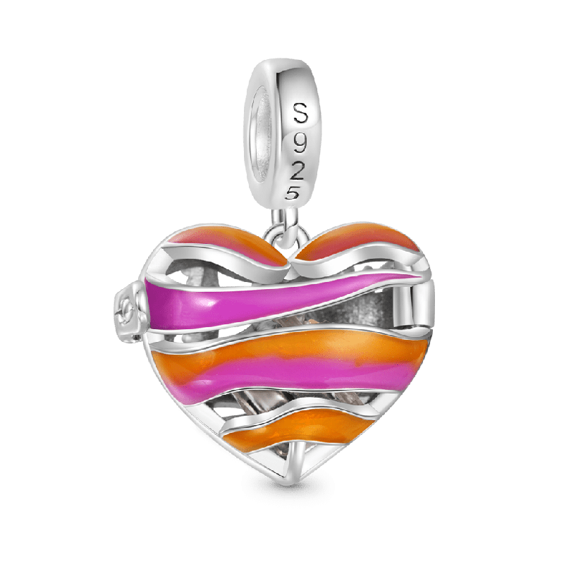Colgante Corazón Inalámbrico LED Brillo Mercurio