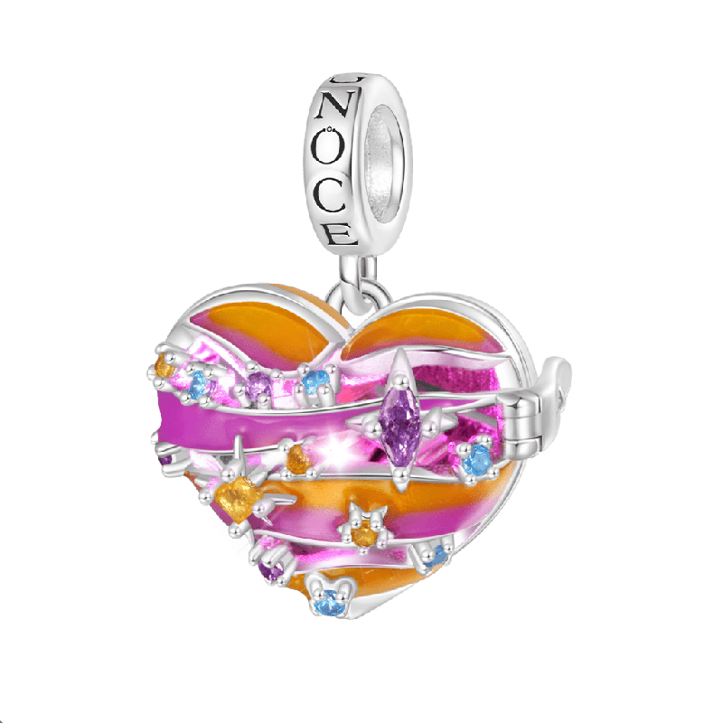 Colgante Corazón Inalámbrico LED Brillo Mercurio