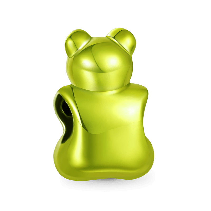 Charm Osito de Caramelo de Gominola Verde