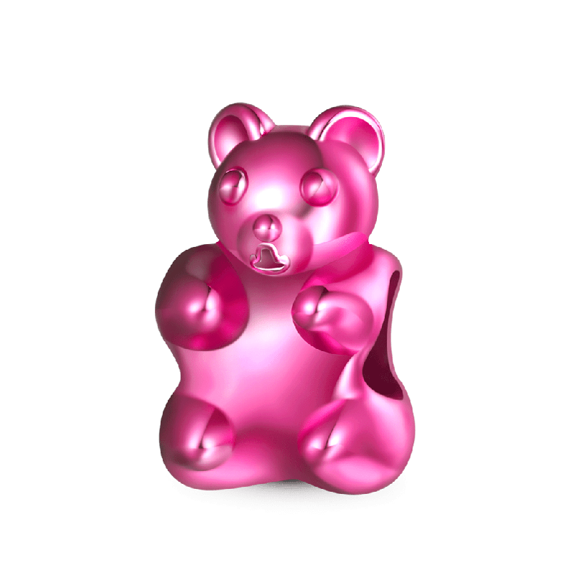 Charm Osito de Caramelo de Gominola Rosa