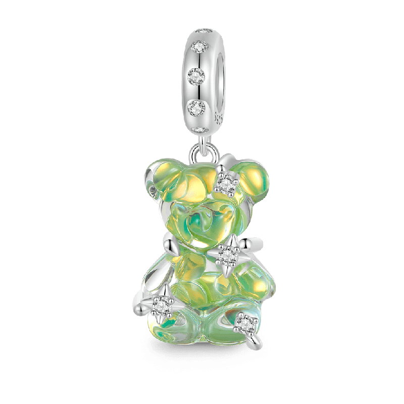 Colgante Oso de Ensueño Verde