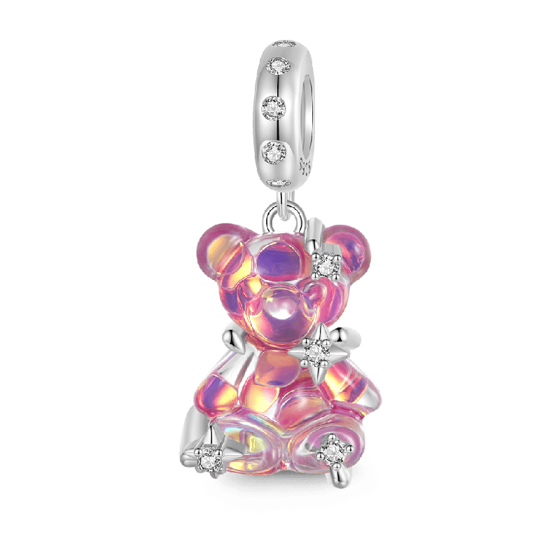 Colgante Oso de Ensueño Rosa