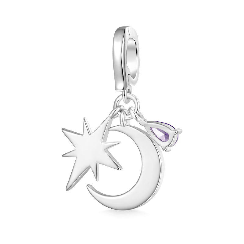 Colgante Hebilla Estrella de Luna