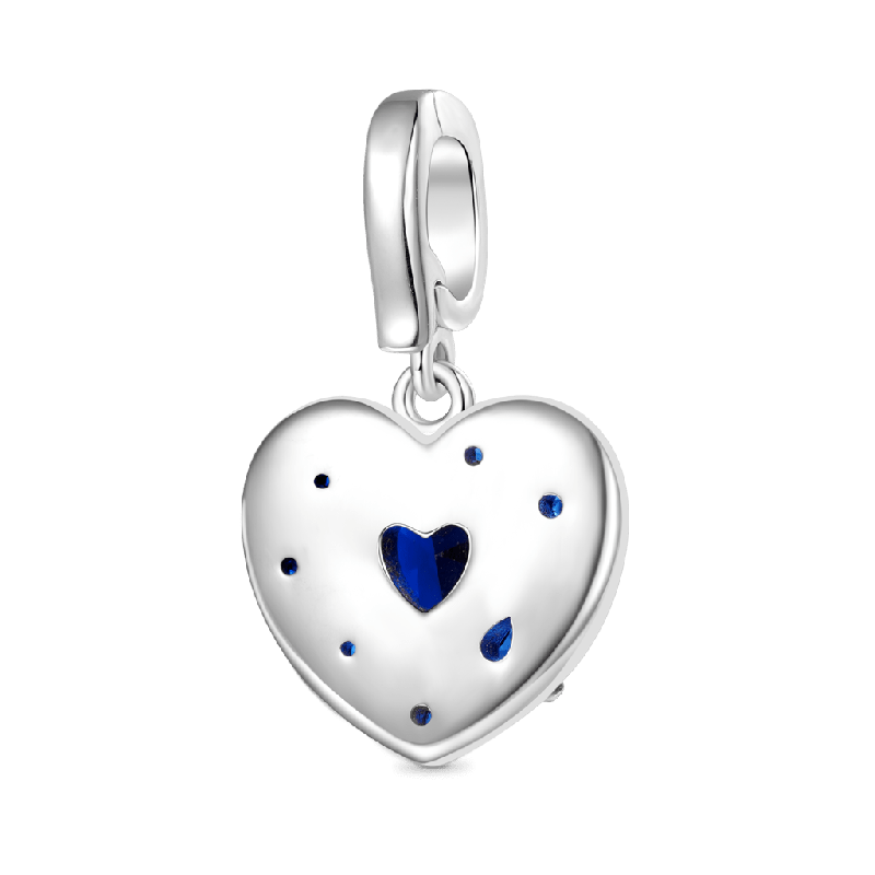 Colgante Hebilla Luna Corazón