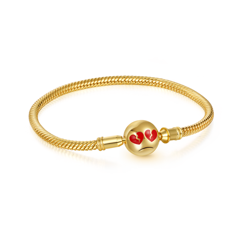 Pulsera Cara Sonriente y Cara Triste