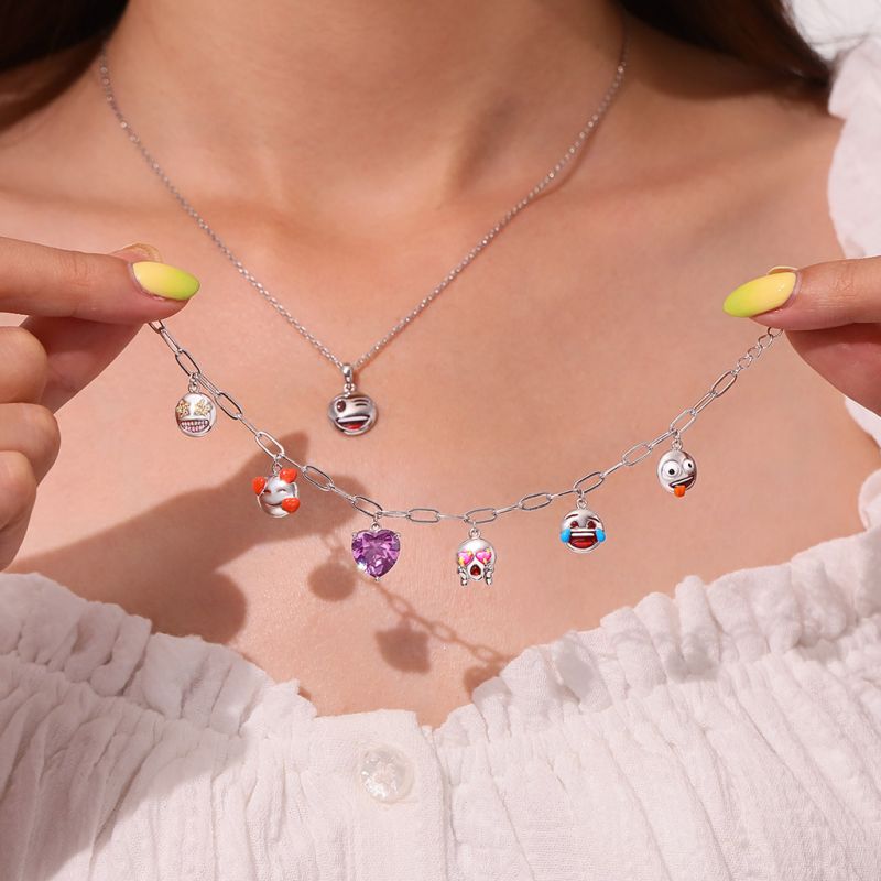 Pulsera emoji Sentimientos Cadena
