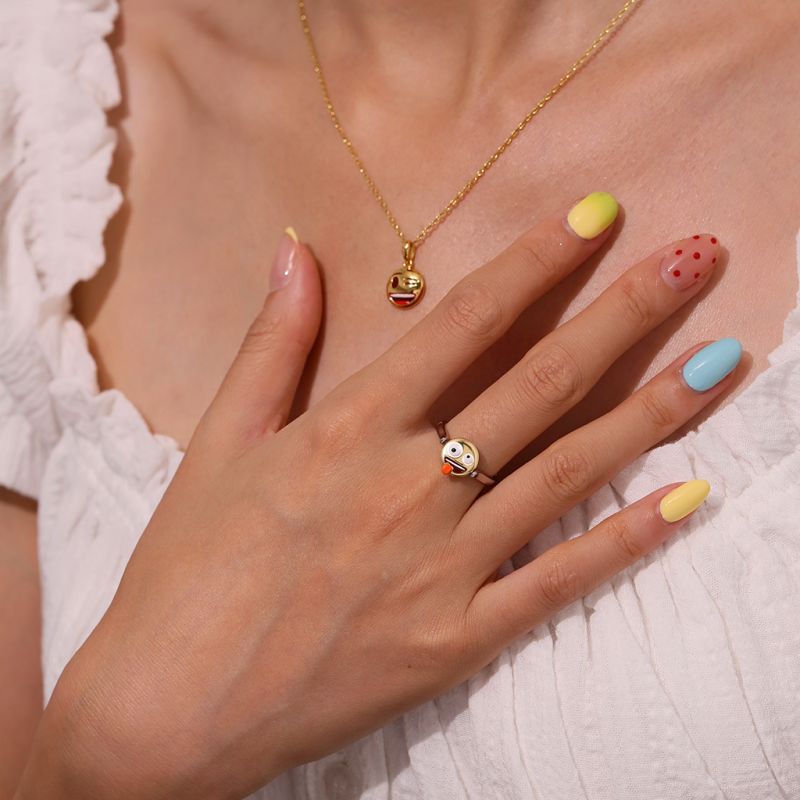 Anillo Cara Zanny Reversible a Cara Mareada