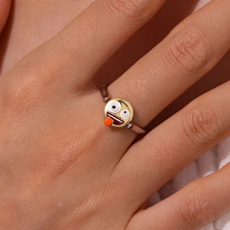 Anillo Cara Zanny Reversible a Cara Mareada