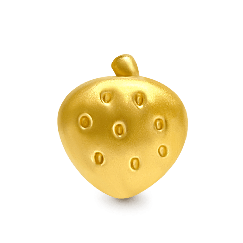 Charm Fresita de Oro