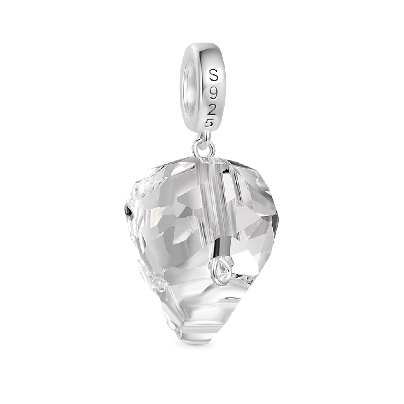 Colgante Calavera de Cristal de Halloween