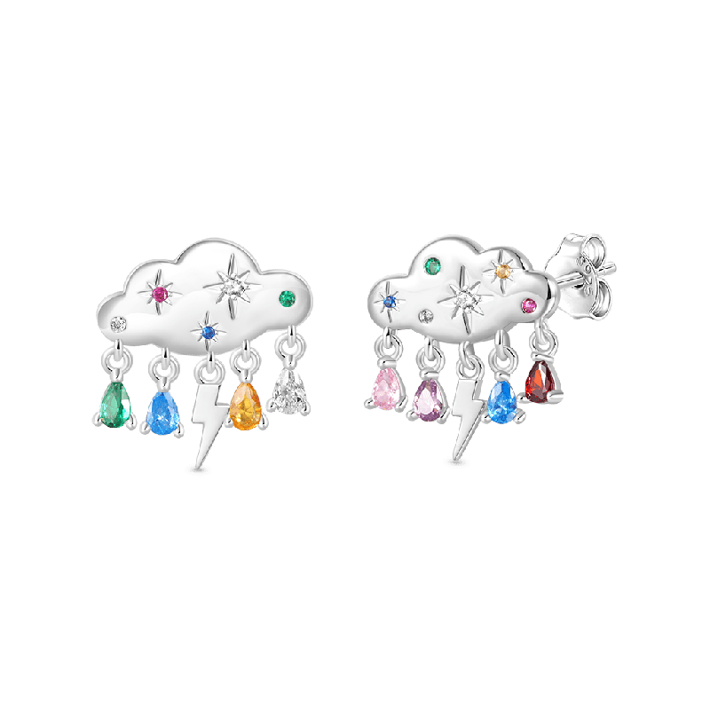 Pendientes Lluvia de Nubes