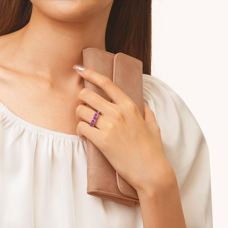 Anillo Rosa Corazón