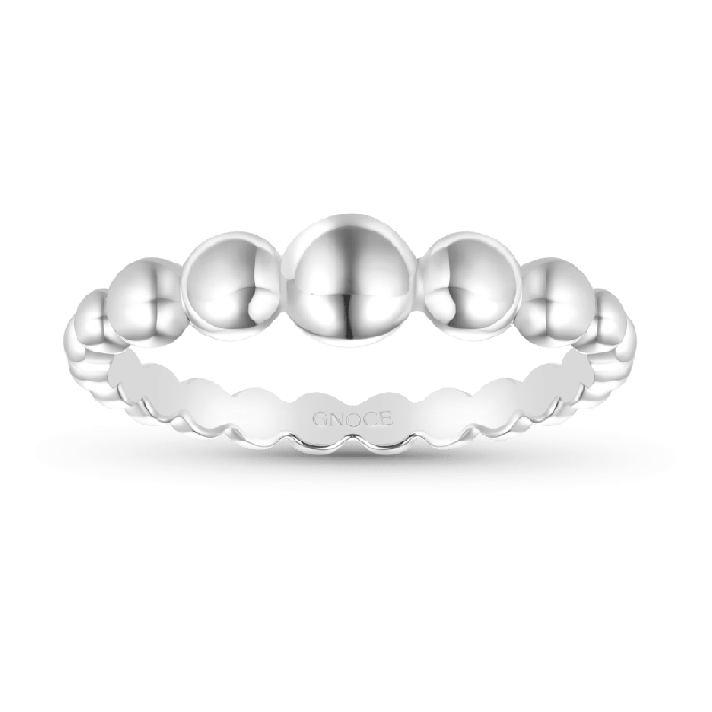 Anillo Bola de Abalorios