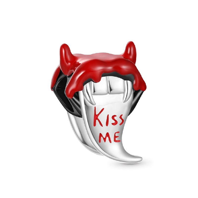 Charm de Halloween Lengua de Colmillo de Diablo