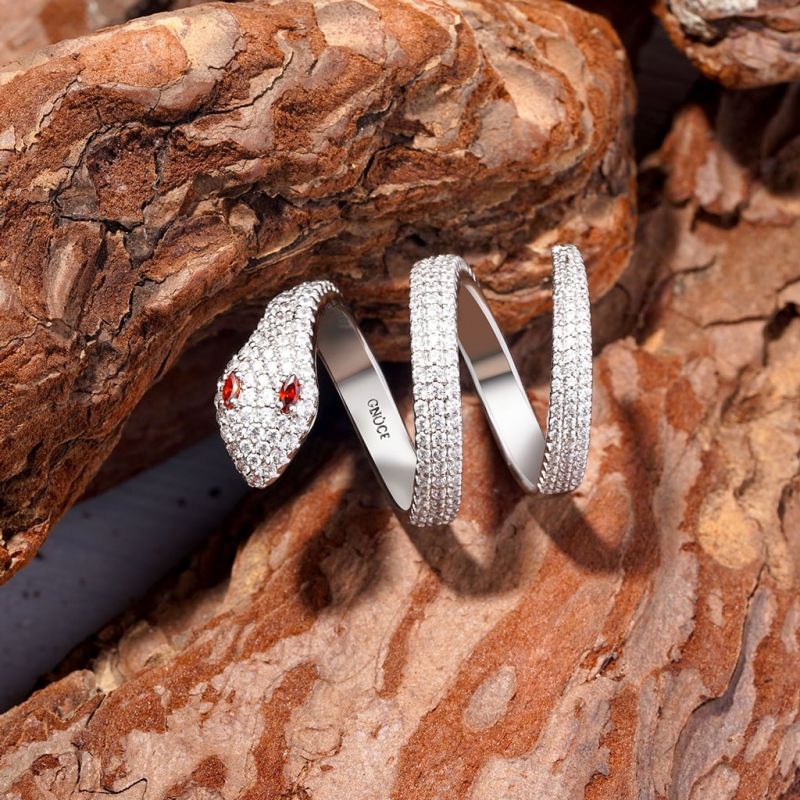 Anillo Serpiente Pave Diamantes